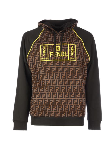 mens fendi hoodie